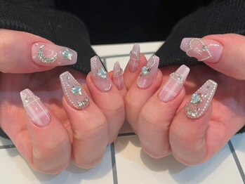 シェリーラメール 原宿店(cherie la mer)/ピンクネイル