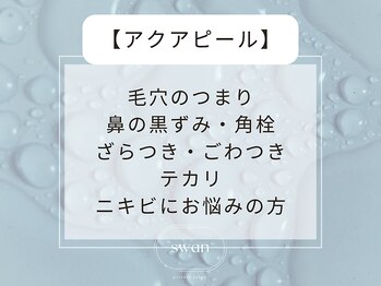 スワン 大阪南堀江(swan)/アクアピール/毛穴/ニキビケア