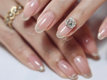ネイルズ バイ ユイ 外苑前(Nails by Yui)/ビジューラメフレンチ