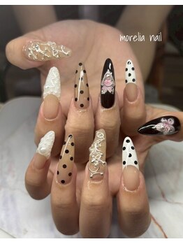 モレリア(morelia)/ドットネイル