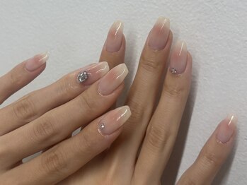 インザピンクリリー(in the pink LILY)/チークネイル/ちゅるんネイル