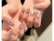 フリーズネイル 三宮店(FREE'S nail)/マグネットチェックネイル