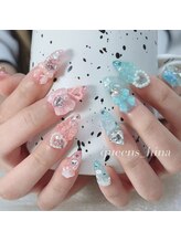 クイーンズビューティーサロン 新宿本店(Queen's beauty salon)/チップ長さ出し10本やり放題