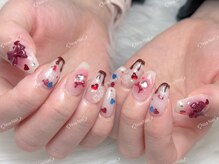 ノア ネイル(Noa Nail)/リボン　バレンタイン　ハート