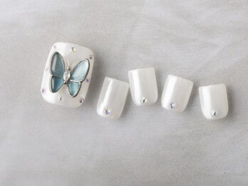 キラキラドットネイル☆