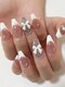 フィルネイル 古河店(FILL nail)の写真/充実した長さ出しメニューのご用意でお客様の理想を叶えます◎指先を華やかに♪【オフ、ケア込み☆】