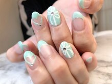 ジュエ(Jouer)/ティファニーリボンネイル　 