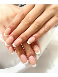 王道フレンチネイル