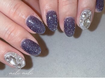 埋め尽くしネイル