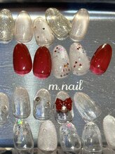 えむねいる(m.nail)/シンプル／クリスマス
