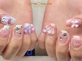 ゆめかわ3Dネイル