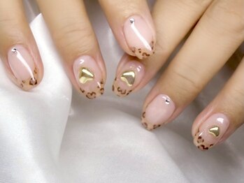 アンプルテ オモテサンドウ(amPURTE omotesando)/レオパードフレンチ