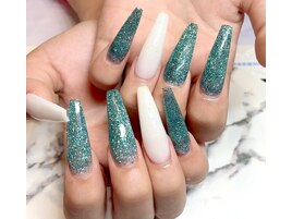 スカルプ・ラメワンカラー