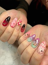 トゥースリール/★ジェル★ 長さだし／ネイル