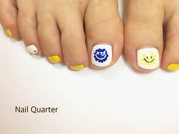 ネイルクォーター(Nail Quarter)/【Foot】Simple(シンプル