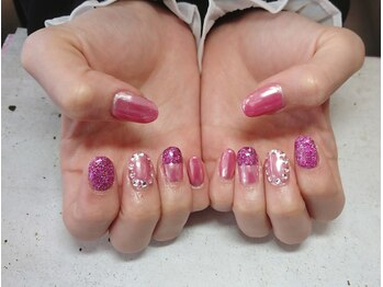 アンアント(An-ant)/ピンクミラーネイル