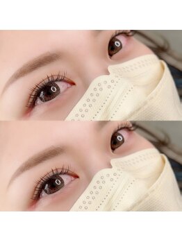 アイリス(eyeris)/ブラウンフラットラッシュ