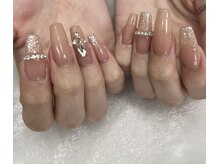 アンドットゼロナナサン(&.073)/ベージュネイル