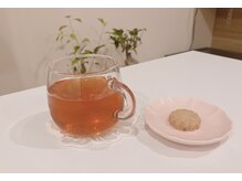 はり灸ソル(はり灸Sol)/施術後は小さなお茶菓子をご用意