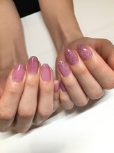ネイルズニコ(Nails nico)/ピンク・ワンカラーネイル