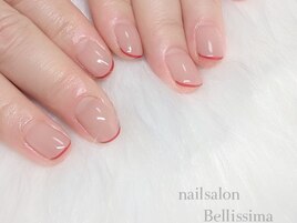 カラーラインネイル♪