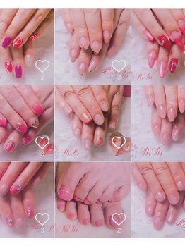 スイートビューティービビ(SWEET BEAUTY BiBi)/ピンクネイルデザイン