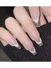【HAND/￥6980】SNSで話題！大人マグネットフレンチネイル[初回オフ無料]