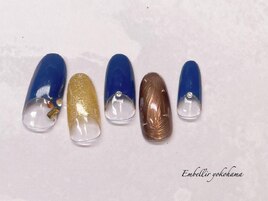 (2292)ニュアンスミラーネイル