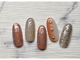 チェックネイル