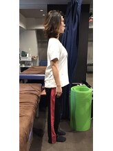 ディアパーソン アクティブ(Dear Person Active)/ストレッチ施術後の立位姿勢