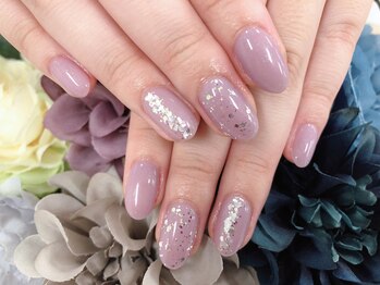 ディーネイル 京橋(D-nail)/小山/キラキラ★ホロシェルnail