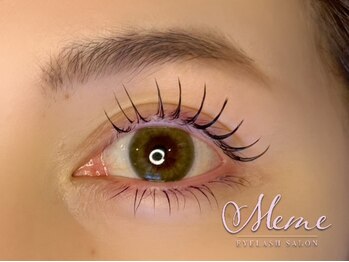 メメ(Meme)の写真/好みによって本数を自由自在にオーダー！マツエク120本～160本までのつけ放題メニューをご用意＊