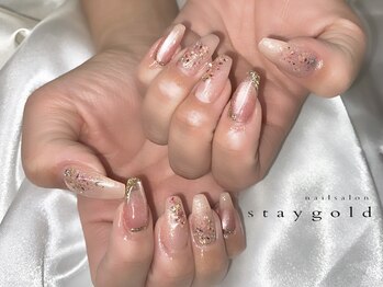 ネイルサロン ステイゴールド(STAY GOLD)/アミ施術お客様ネイル