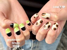 ハズグラスネイル(Haze Grass nail)/個性ニュアンス