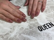 クイーン(Queen)/ちゅるんワンカラーネイル