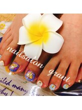 グラント(NAIL SALON&SCHOOL grant)/持ち込み画像フットネイル