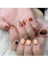 インプレス 鶴見店(Impress)/アートべっ甲ネイル