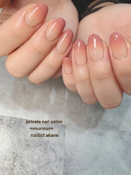 プライベート ネイルサロン マーマ(murmur)/カラーグラデーション