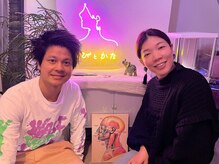 くびとかた/茜チーフ様と一緒にご来店♪