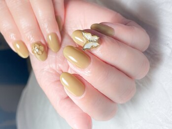 カシェット(Cachette)/くすみブラウンワンカラー