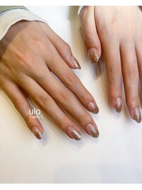 冬のキラキラグラデーション