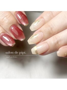 サロンドピピ(salon de pipi.)/#豊橋#パラジェル#ジェルネイル