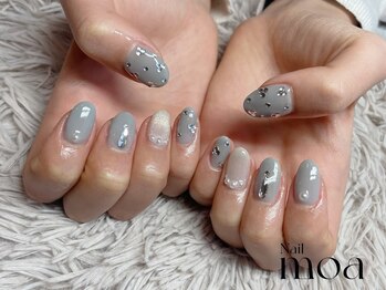 モア(moa)/グレー 冬 ストーン