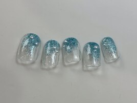 ターコイズデザインパール¥7000