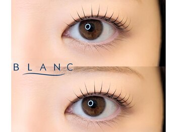 アイラッシュサロン ブラン COCOSA熊本店(Eyelash Salon Blanc)の写真/【すっぴんでも自信のもてる目元★】マツパ派もマツエク派も納得の満足度！確かな技術でモチの良さを実感！