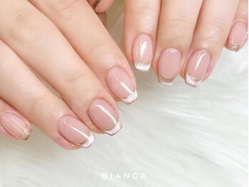 Bianca 小岩店【ビアンカ】【7/1 NEW OPEN（予定）】/マグネットネイル×フレンチ