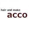 アッコ(hair and make acco)のお店ロゴ