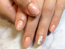 ラウト デコレーションアンドネイルサロン(Lauto Decoration&Nail Salon)/ベージュシンプルネイル