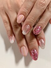 グラマラス アンジェアイ 国分寺店(glamourous/ange eye)/ミラーネイル