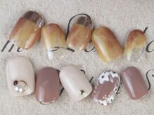 ネイル アンド アイラッシュ ニコニコ(niconico)/定額プチアート￥4000